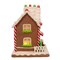 Kurt Adler 9-Inch Battery-Operated Light Up Two Floor Gingerbread House